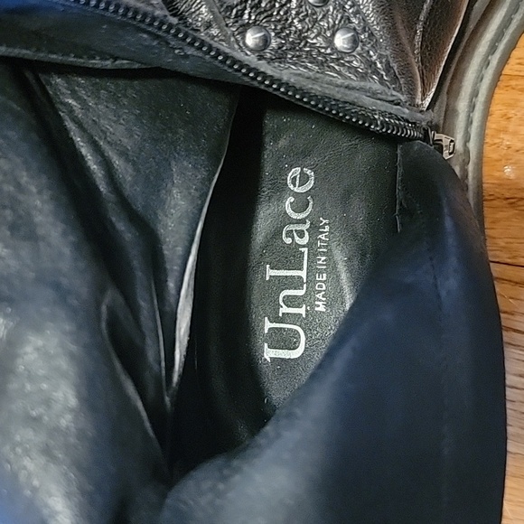 Unlace From ltaly Platform Boots Size 38IT, size 8 USA - Picture 7 of 7